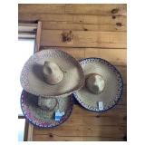 (3) Sombreros