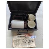 Vintage Empire Home,n Away Travel Kit Coffee Maker