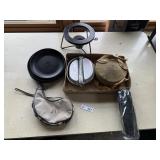 Camping Supplies - Canteen, Mess Kit, Platic Dish