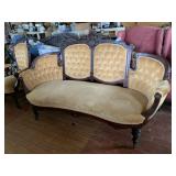 Antique Victorian Style Tufted Sofa