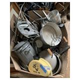 MIsc Pots Pans, etc in Box