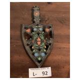 Vintage Cast Iron Sad Iron Trivet