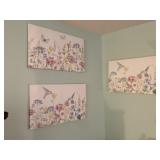 Bird & Butterfly Wall Decor Pictures