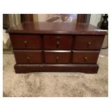 Wood Felt Lined Storage Box