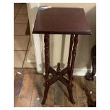 Wood Plant Stand Table