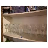 Crystal Glasses & Pitcher