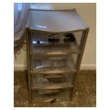 4 Drawer Plastic Storage