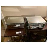 (2) Mirrored Jewelry Boxes