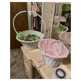 (2) Wicker Baskets