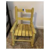 Wood Childs Rocking Chair