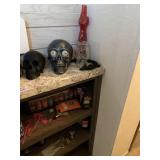 Misc Decor Contents on Shelf