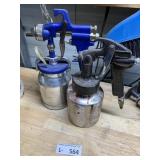 (2) Pneumatic Paint Cans