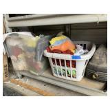 Contents Bottom Shelf - Rags, Auto Parts,