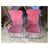 (2) Folding Lawn Chairs