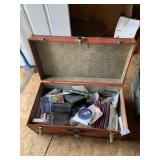 Red Foot Locker & Contents