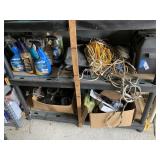 MIsc on Bottom 2 Shelves