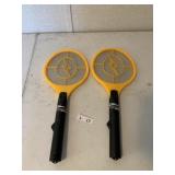 (2) Electronic Fly Swatters