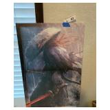 Dark Samurai Ninjas Ronin Wall Art