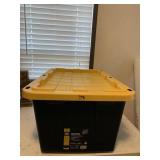 Plastic Storage Tote 27gal (stock photo)