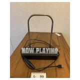 Now Playing Sign Stand
