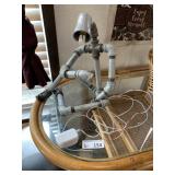 Industrial-Style Robot Table Lamp