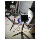 (2) LED Tripod Lights