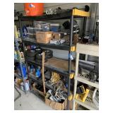 Black/Yellow Plastic Storage Shelf (only)