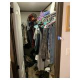 Mens Clothes in Closet