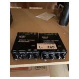 (2) Rolls SX45 Two-Way Crossover