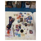 Walt Disney Buttons, etc