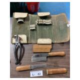 VIntage Japanese Gardening Bonsi Tool Set