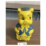 Vintage Empire Blowmold Piggy Bank