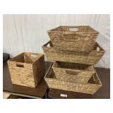 Wicker Tray Decor