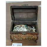 Small Jewelry Box & Jewelry