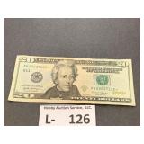 2017 A Series $20 Star Note