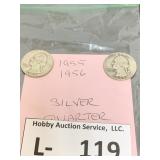 (2) Silver Quarters
