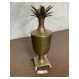 Vintage Brass Urn Decor