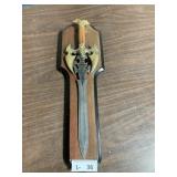 Collector Knife on Wall Mount Display