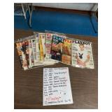 (12) Playboy Magazines 94-95