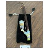 Vintage German Porcelain Hunting Pipe - Jager Pipe