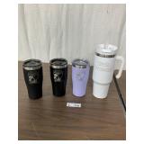 (4) Metal Ducks Unlimited Cups