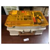 Fishing Tackle Box, Lures, Contents