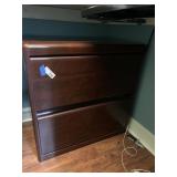2 Drawer Lateral File Cabinet & Contents