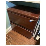 2 Drawer Lateral File Cabinet & Contents