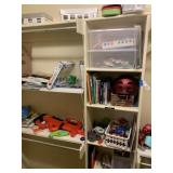 Misc in Closet - Toys, Books, Pillows, etc