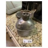Vintage WWII Military Aluminum Canteen 1944