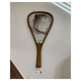 Antique Wood Fishing Net
