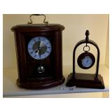 (2) Clock Decor