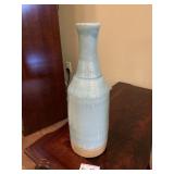 Light Blue Glaze Ceramic Vase