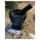 Green Marble Mortar & Pestle Set